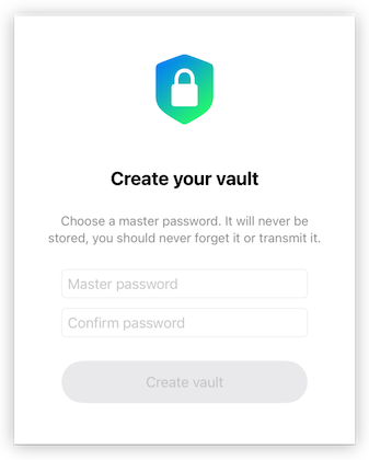 Vault creation